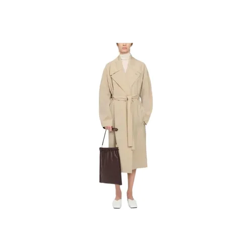 CARVEN SS24 Trench Coat Women's Light Beige