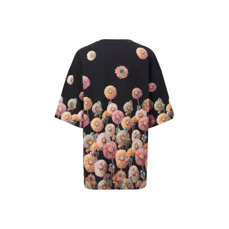TCH T Shirts Women's Black-1