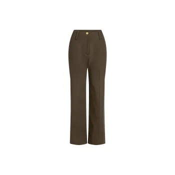 Patou Wide leg Gabardine Trousers