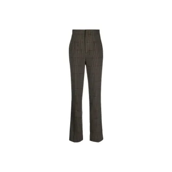 Ralph Lauren Collection Alisanne Checked Tapered leg Trousers