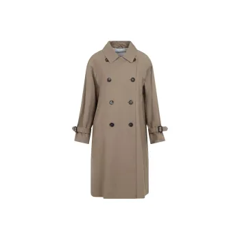 MaxMara Ctrench Double Breasted Belted Coat