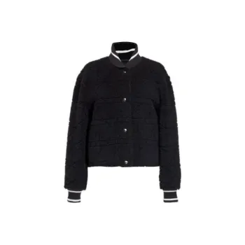 DIOR FW24 Velvet-feel Coat Women's Black