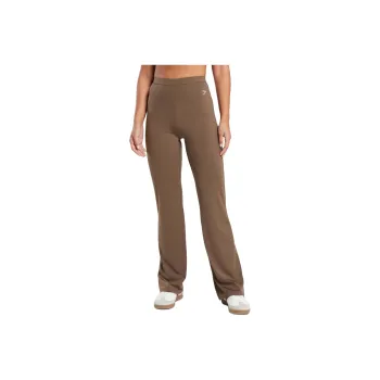 GYMSHARK EVERYDAY REGULAR FLARED LEGGINGS Casual Pants Women's Soft Brown