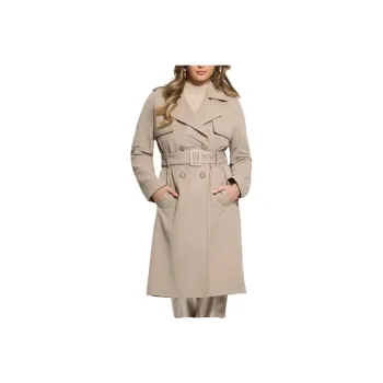 GUESS Trench Coat Women's Brown