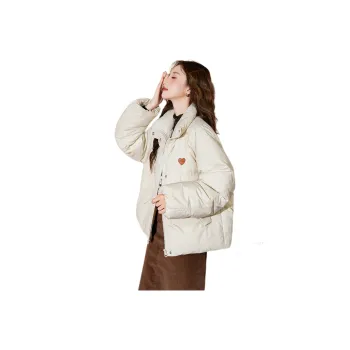 Tonlion Puffer Jacket Women's Greek White