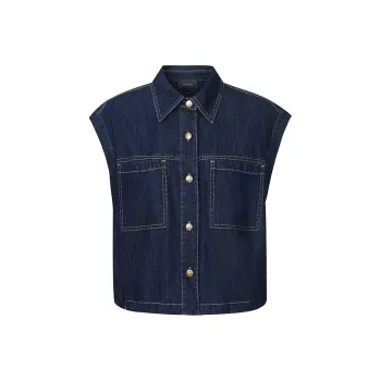 Firststation Vest Women's Navy Blue
