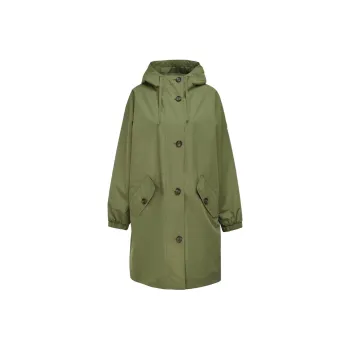 BARBOUR Coats Women's Olive Green