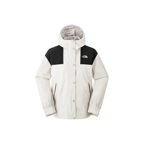 THE NORTH FACE City Outdoor Collection Windbreaker Jackets Women's Dune White