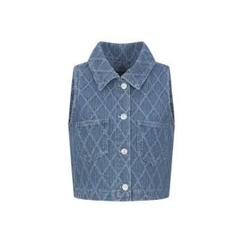 URBAN REVIVO Denim Jacket Women's Blue