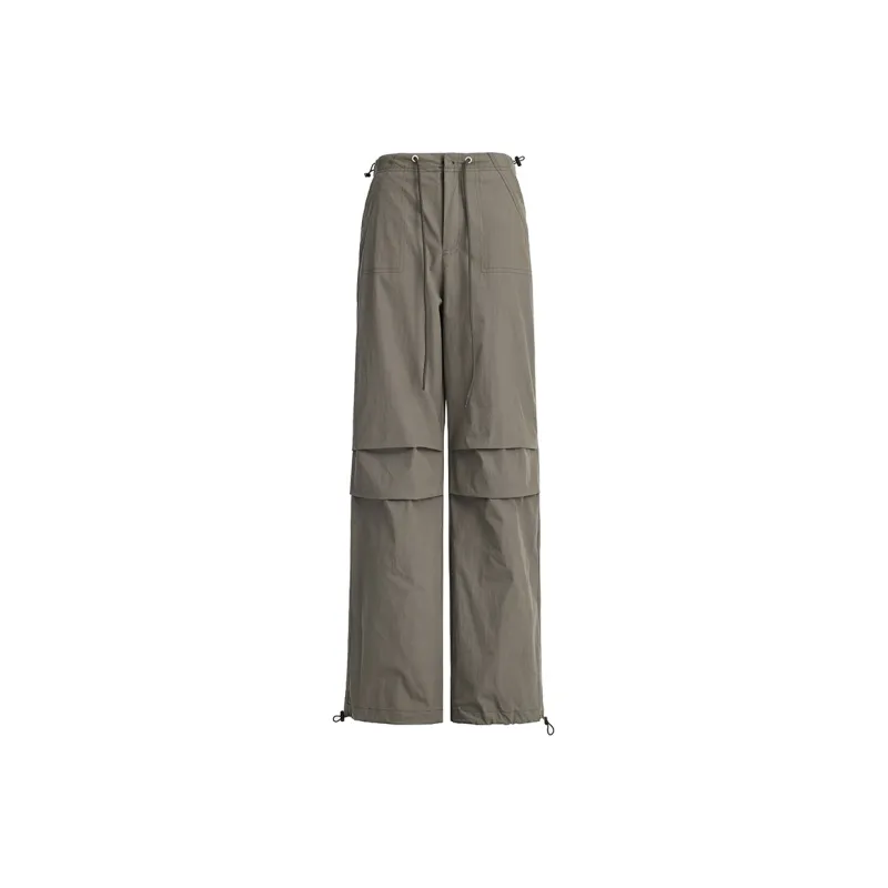 Aros Super Shopping Casual Pants Women's Gray Green-2