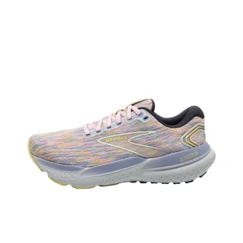 Brooks Glycerin 21 Abrasion Resistant Breathable Low Top Running Shoes Women's Pink Purple