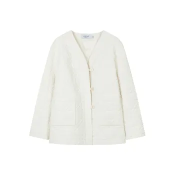 IHIMI Puffer Jacket Women's Ecru
