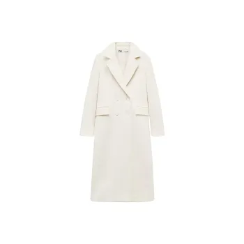 ZARA Coats Women's White