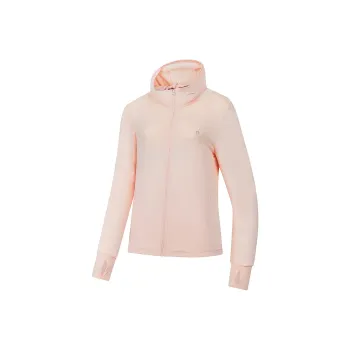 QIAODAN Sun Protection Clothing Women's Sheer Pink