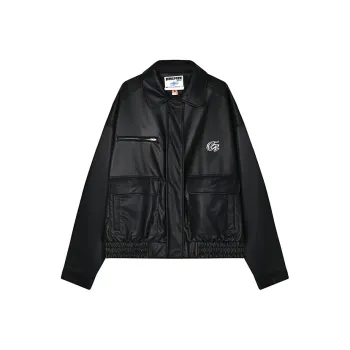 FRLMK Leather Jacket Women's Black