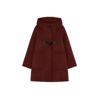 XWI Coats Women's Burgundy
