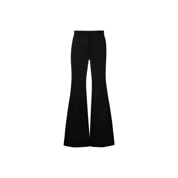WE11DONE Flared Stretch-cotton Trousers