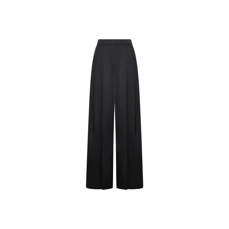 Fabiana Filippi Satin Wide Leg Trousers-0