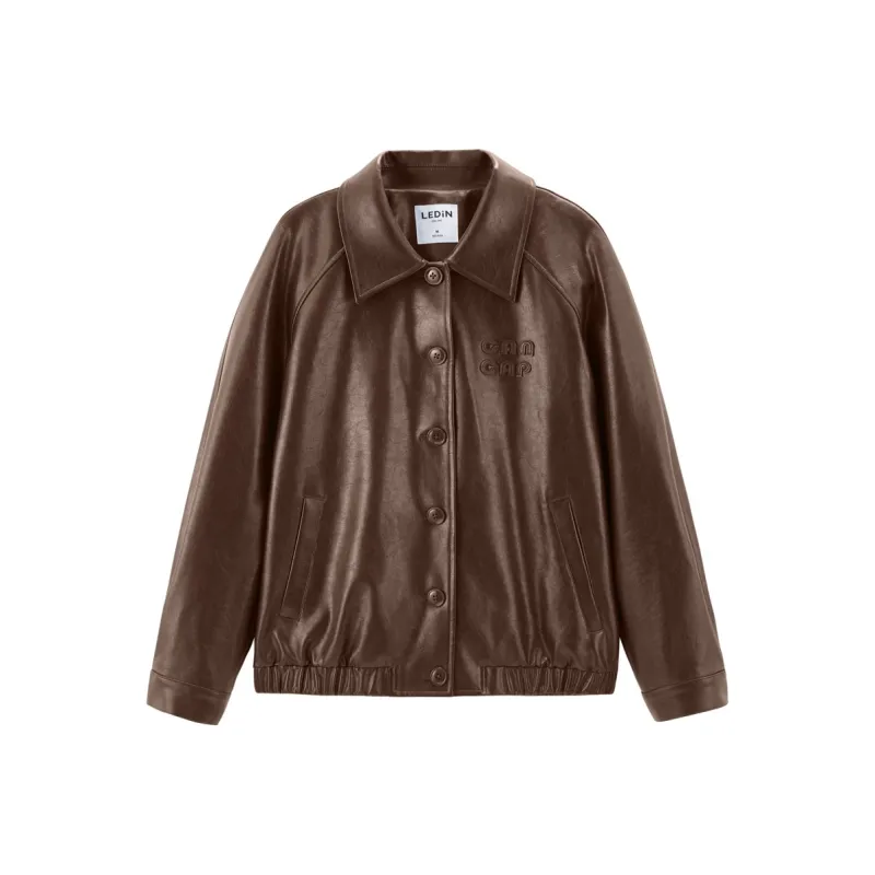 LEDIN Leather Jackets Women's-0