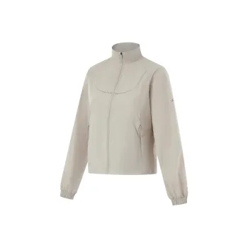 LiNing Running Collection Trench Coat Women's Dusty Gray