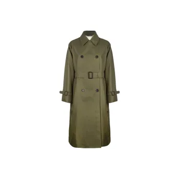 WEEKEND MaxMara Canasta Double Breasted Reversible Trench Coat