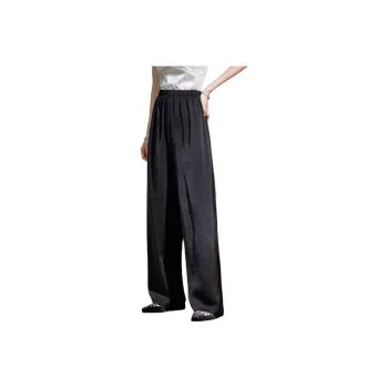 Hang Yi Court SS24 Casual Pants Women's Black