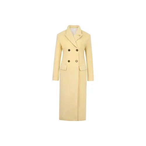Ariseism Mid Length Fall And Winter Woolen Coat Women's