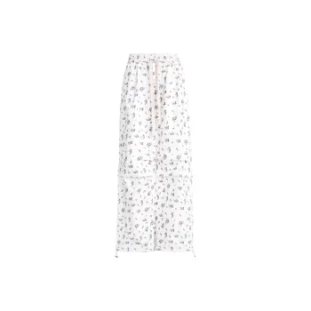Wen Shan Casual Pants Women's White