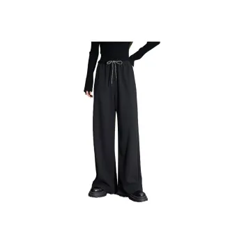 ELF SACK Casual Pants Women's Versatile Black