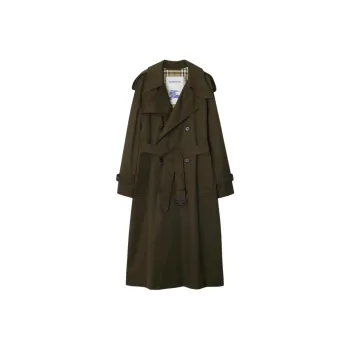 Burberry Castleford Double Breasted Belted Trench Coat