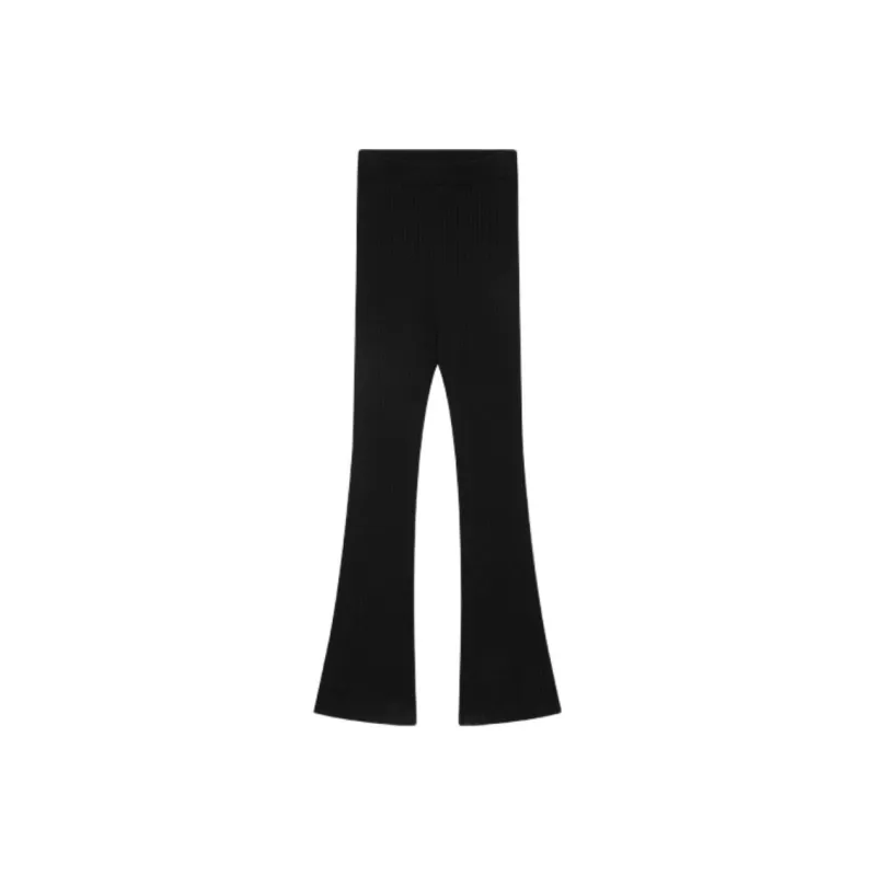 Orange Desire Casual Pants Women's Black Elegant Black-0