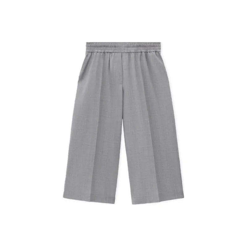 LOEWE SS25 Casual Pants Women's Light Gray-0