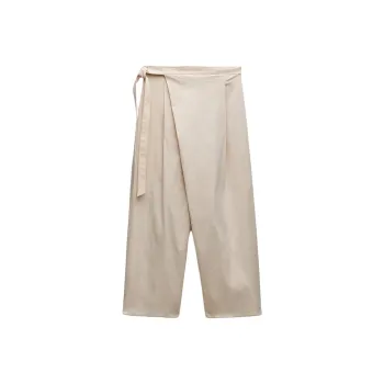 ZARA Casual Pants Women's Raw White