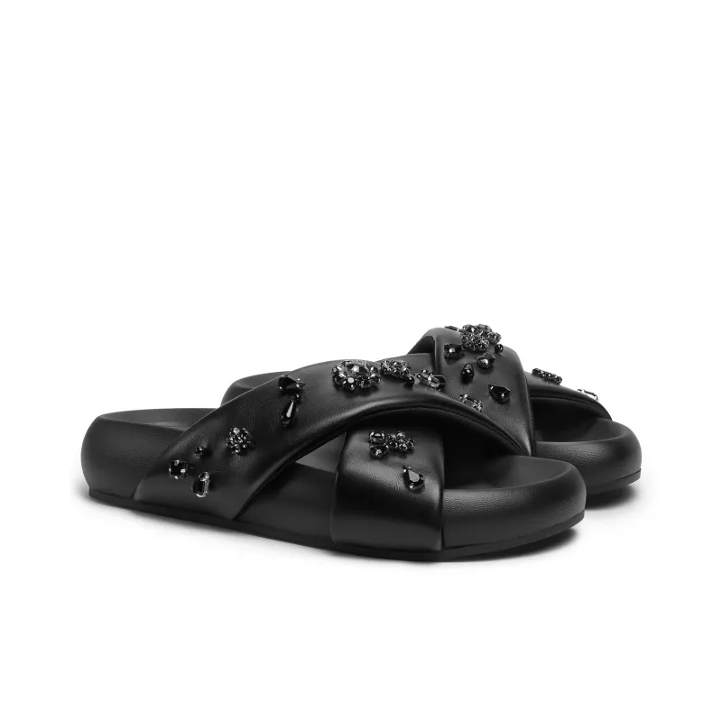 CHARLES&KEITH Composite Sole Slide Slippers 3.5cm Women's-6