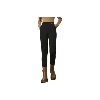 FENHONGMALI Casual Pants Women's Black