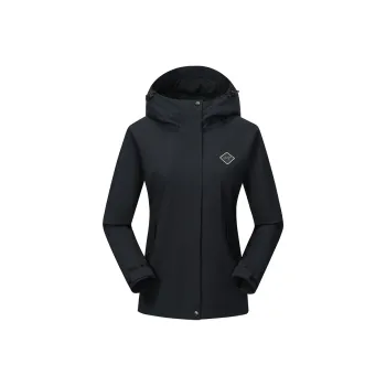Tectop Windbreaker Jacket Women's Classic Black