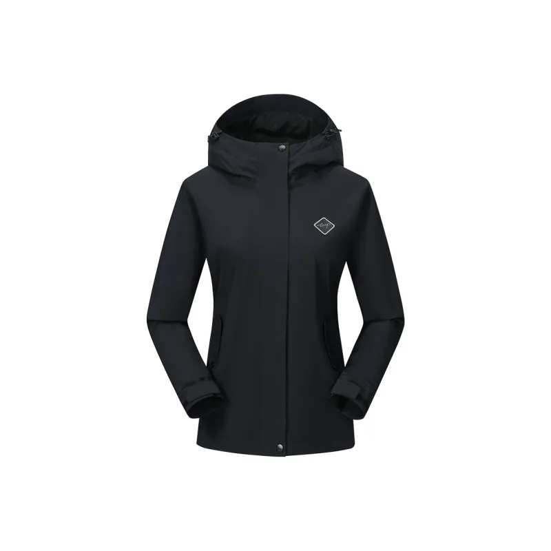 Tectop Windbreaker Jacket Women's Classic Black-0