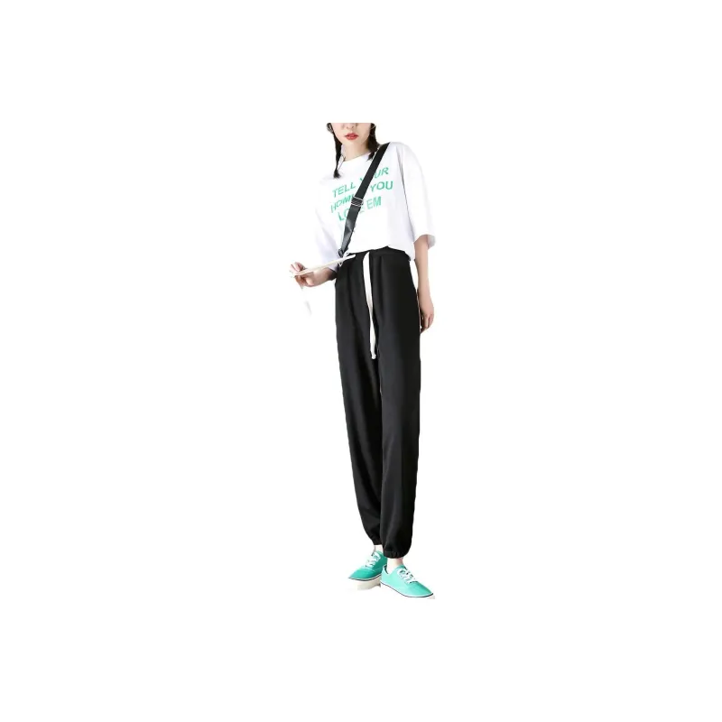 OTHERMIX Casual Pants Women's Black-0