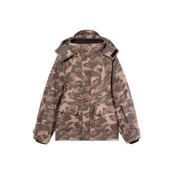 Miss Sixty Puffer Jacket Women's Camouflage