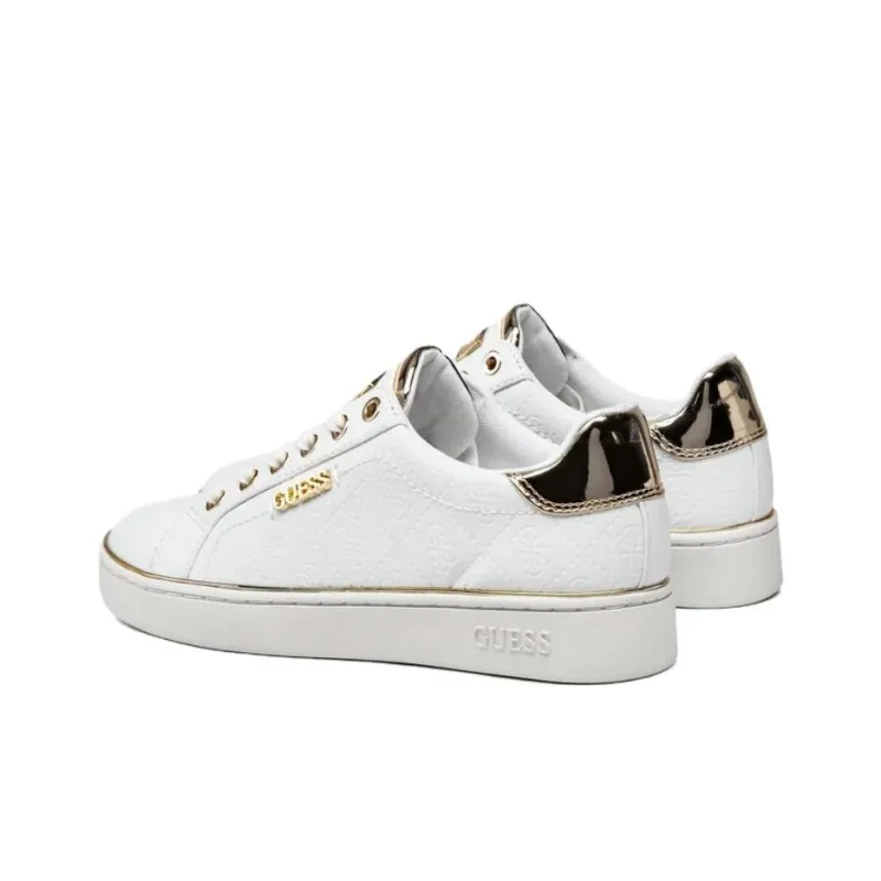 GUESS Low Top Skateboard Shoes Women's White-1