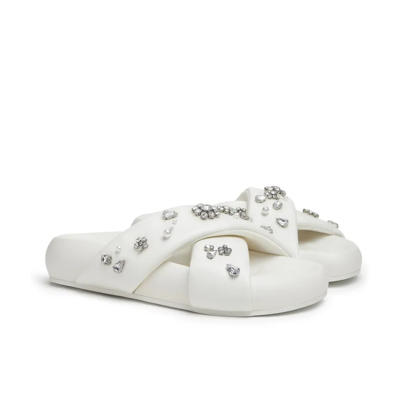CHARLES&KEITH Composite Sole Slide Slippers 3.5cm Women's-1