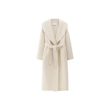 VIKTORIACHAN Coats Women's Ivory White