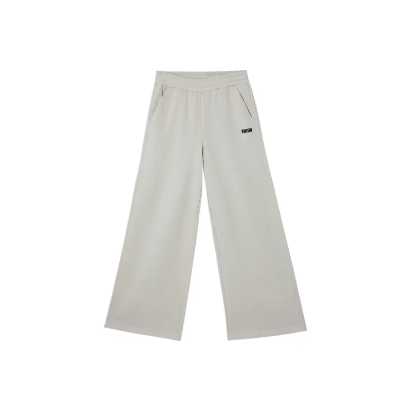 PUMA WidePants LEG FL Casual Pants Women's Snow-0