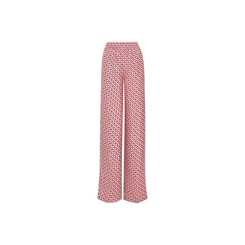 Oscar De La Renta Small Oscar Chain link Trousers-0