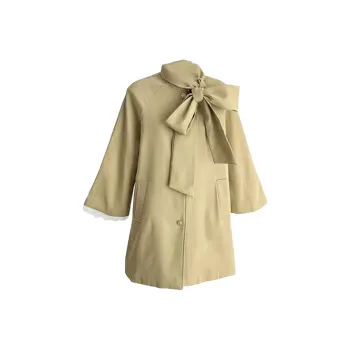 SECFLY OFFICIAL Trench Coat Women's Khaki