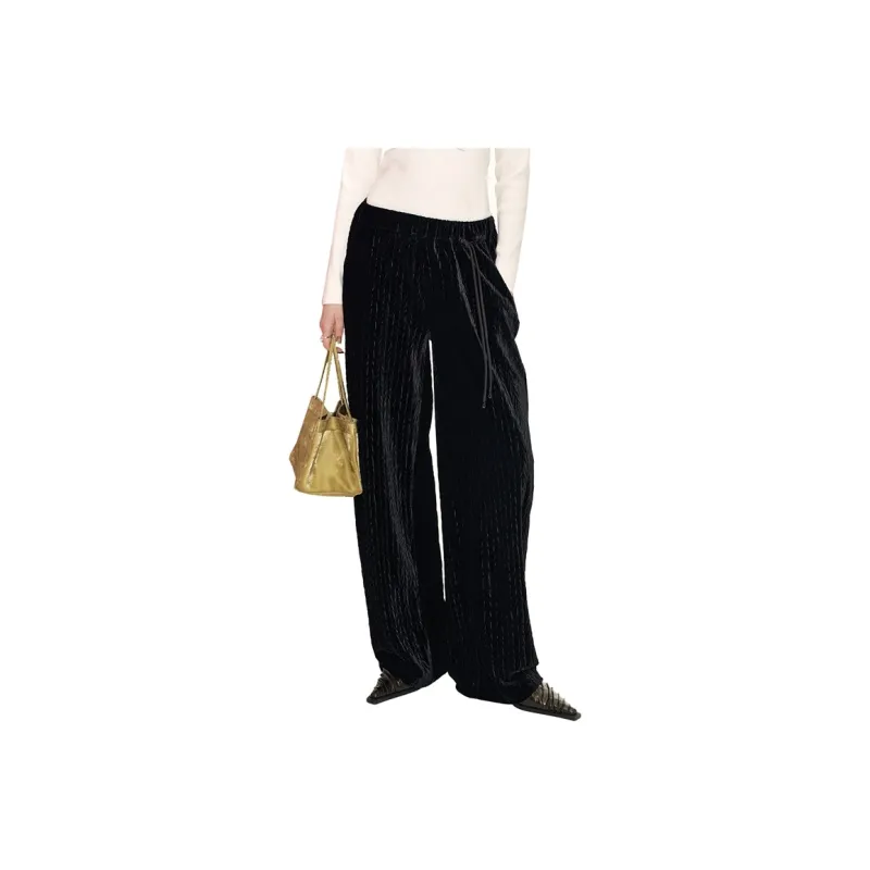 ELF SACK Casual Wide Leg Pants Women's-0