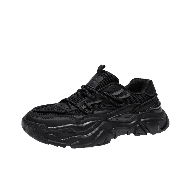 SUPEREDGE Slip Resistant And Abrasion Resistant Coverage Low Top Chunky Sneakers Men's-6