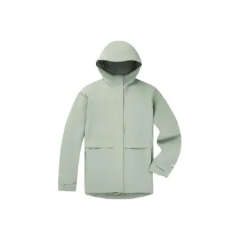 Columbia Hiking Waterproof And Windproof Windbreaker Jacket Women's Green