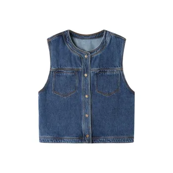 Korean style Vests Women's