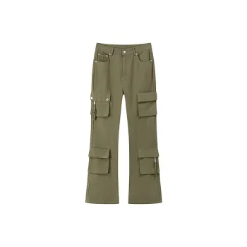 CHUU Casual Pants Women's Army Green